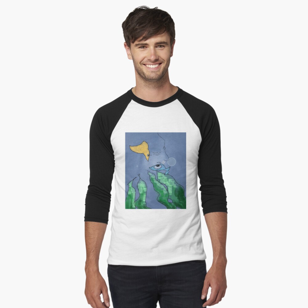 Item preview, Baseball ¾ Sleeve T-Shirt designed and sold by smctrezza.