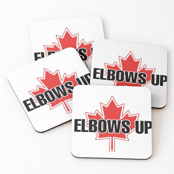 Item preview,  Elbows Up - Hockey - Canada designed and sold by Mahmoud Salah.