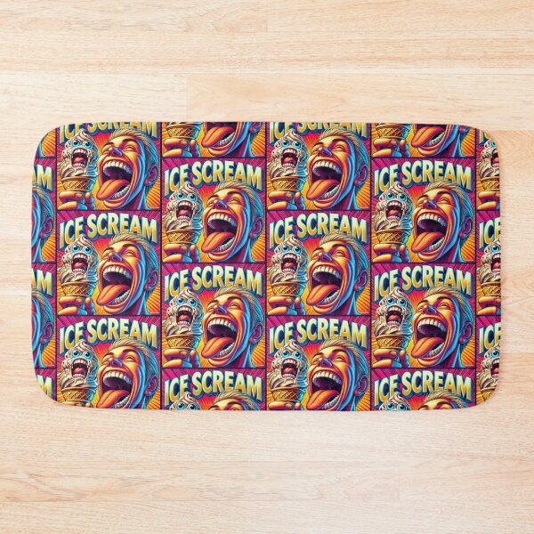 Item preview, Ice Cream or Ice Scream? – Funny Horror Food Pun Design designed and sold by B-DIFF-e-RENT.