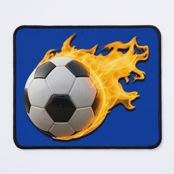 Item preview, FIRE FOOTBALL (#003399) designed and sold by Marlon Oseguera.