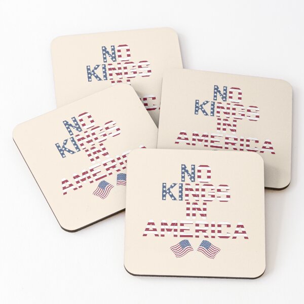 Item preview, No Kings In America designed and sold by SillyDarkShop.