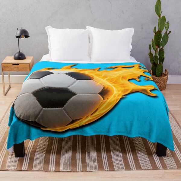 Item preview, FIRE FOOTBALL (#00CCFF) designed and sold by Marlon Oseguera.