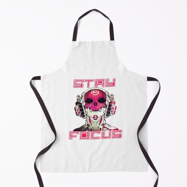 Item preview, Stay Focused: Cyber Skull designed and sold by Polarisofficial.