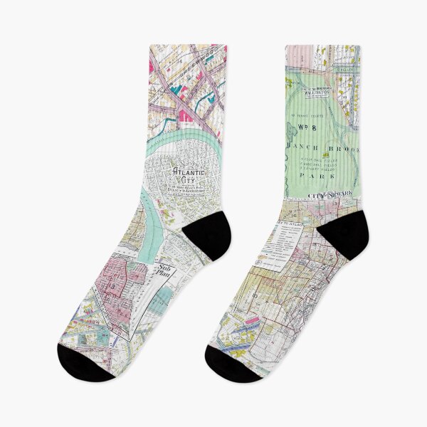 Item preview, Vintage Atlantic City Map designed and sold by Olivia Ossege.