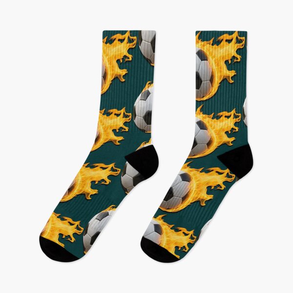 Item preview, FIRE FOOTBALL (#003333) designed and sold by Marlon Oseguera.