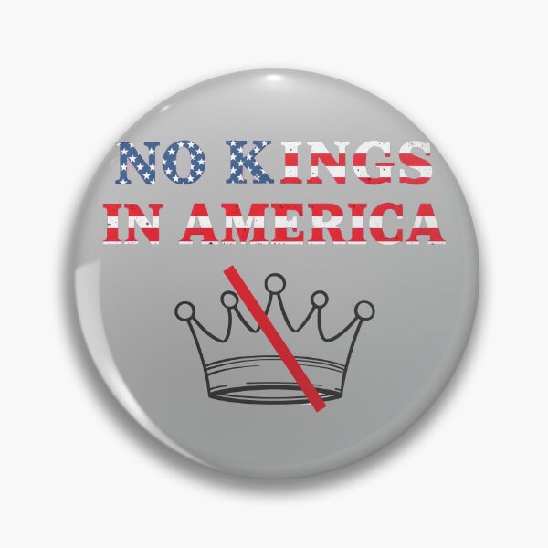 Item preview, No Kings In America designed and sold by SillyDarkShop.