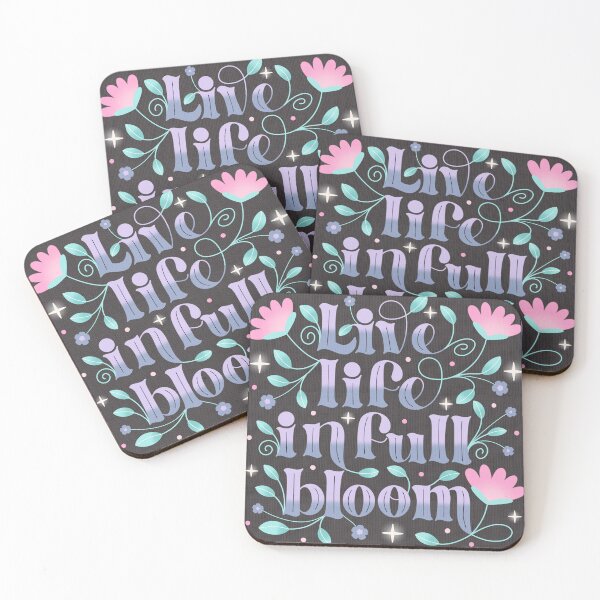 Item preview, Live life in full bloom designed and sold by melanie4816.