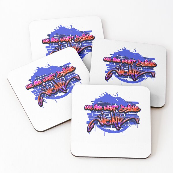 Item preview, We Are What We Believe: Urban Graffiti Design designed and sold by Polarisofficial.
