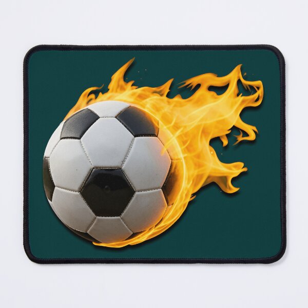Item preview, FIRE FOOTBALL (#003333) designed and sold by Marlon Oseguera.