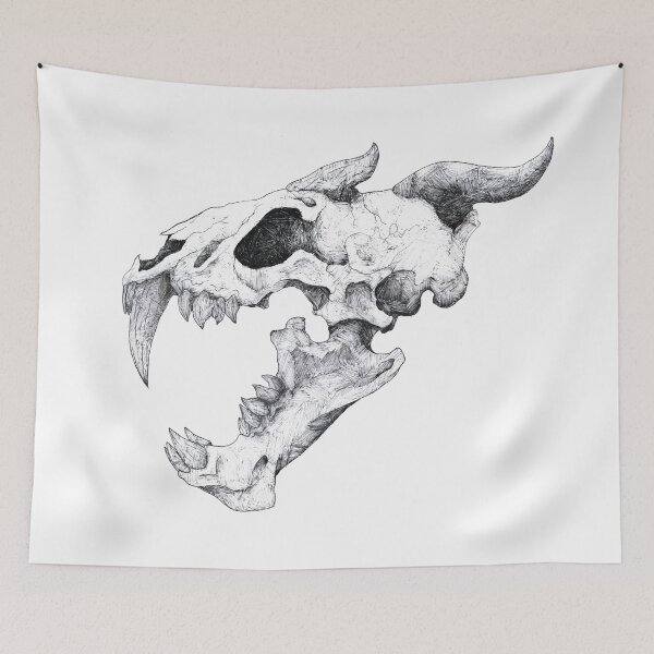 Item preview, Dragon Skull (Original) designed and sold by Wyyrmwood.