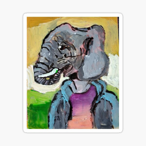 Elephant  Sticker