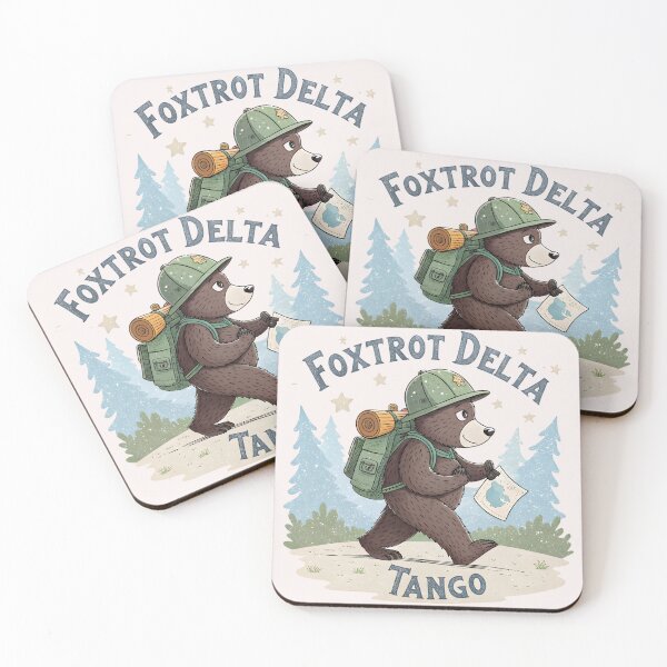 Item preview, foxtrot delta tango designed and sold by GogoGrove.