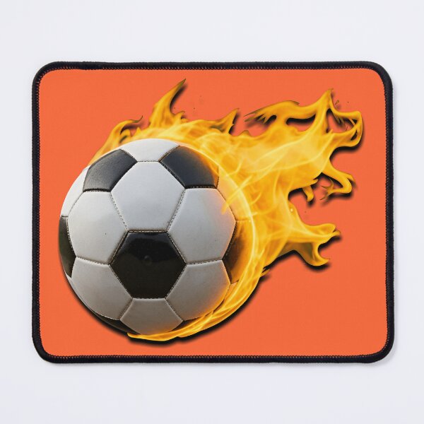 Item preview, FIRE FOOTBALL (#FF6633) designed and sold by Marlon Oseguera.
