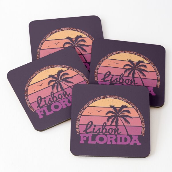 Item preview, Lisbon Florida Retro Sunset Local Pride Logo designed and sold by CRHPOD20.