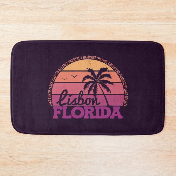 Item preview, Lisbon Florida Retro Sunset Local Pride Logo designed and sold by CRHPOD20.