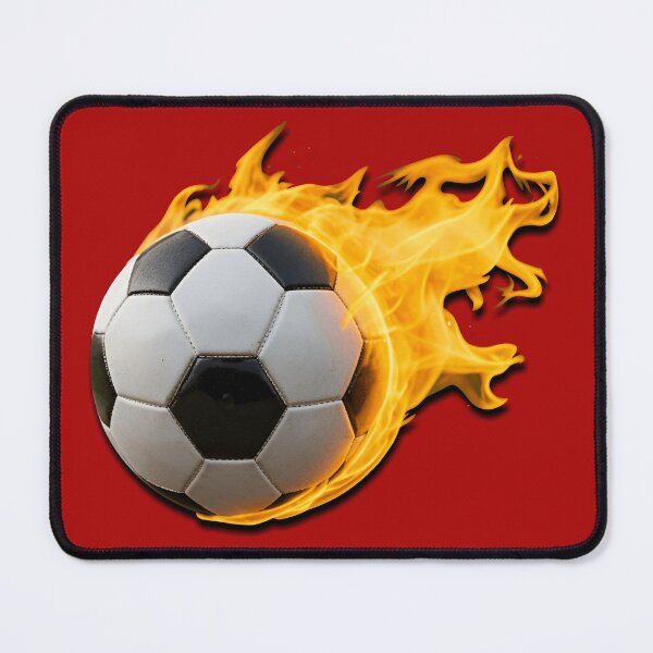 Item preview, FIRE FOOTBALL (#FF6666) designed and sold by Marlon Oseguera.