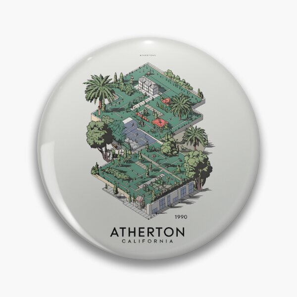 Item preview, Unique Artistic Atherton California, Atherton California designed and sold by MoMidoStore.