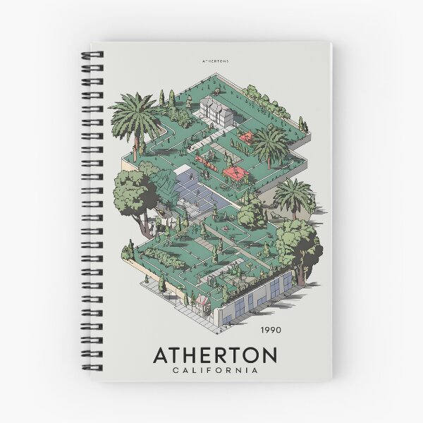 Item preview, Unique Artistic Atherton California, Atherton California designed and sold by MoMidoStore.