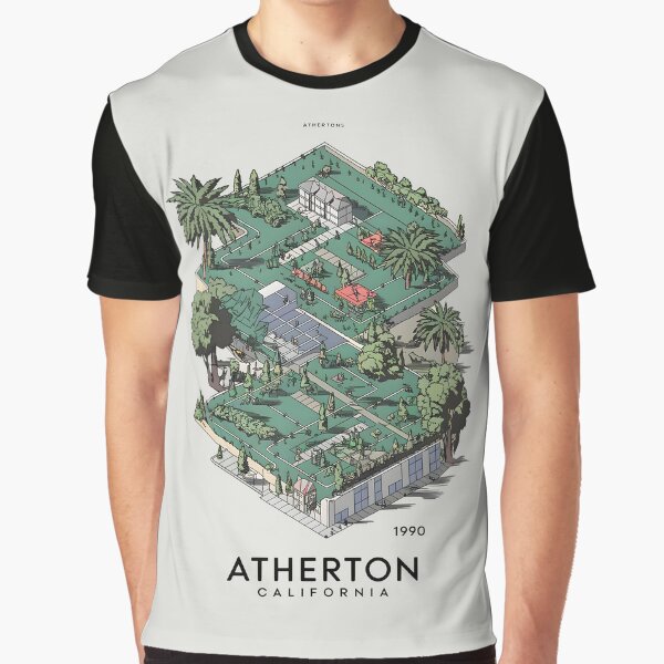 Item preview, Unique Artistic Atherton California, Atherton California designed and sold by MoMidoStore.