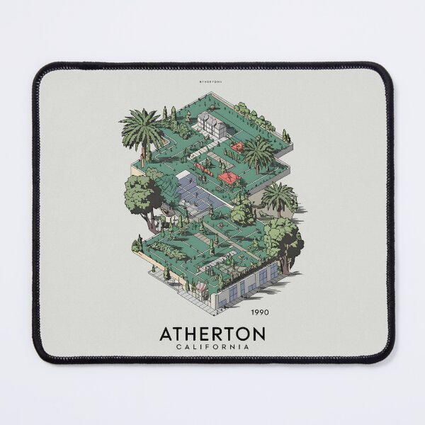 Item preview, Unique Artistic Atherton California, Atherton California designed and sold by MoMidoStore.