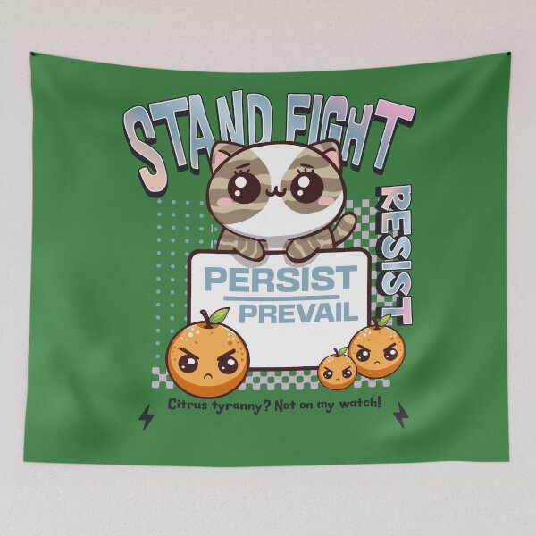 Item preview, Resist Persist Prevail designed and sold by BaffledSnout.