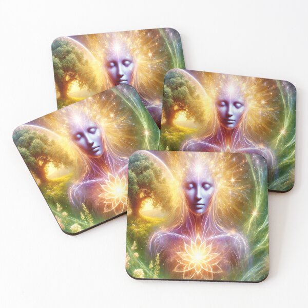 Item preview, Enlightened Being - Mystical Connection Between Earth and Universe designed and sold by lynnebeclu.