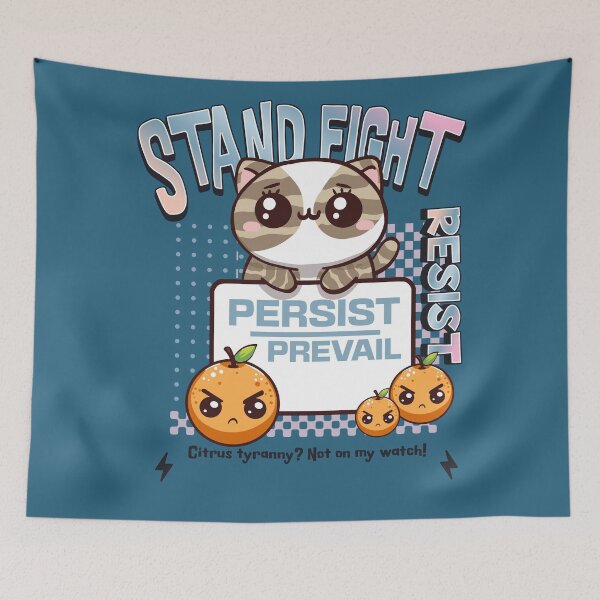 Item preview, Resist Persist Prevail designed and sold by BaffledSnout.