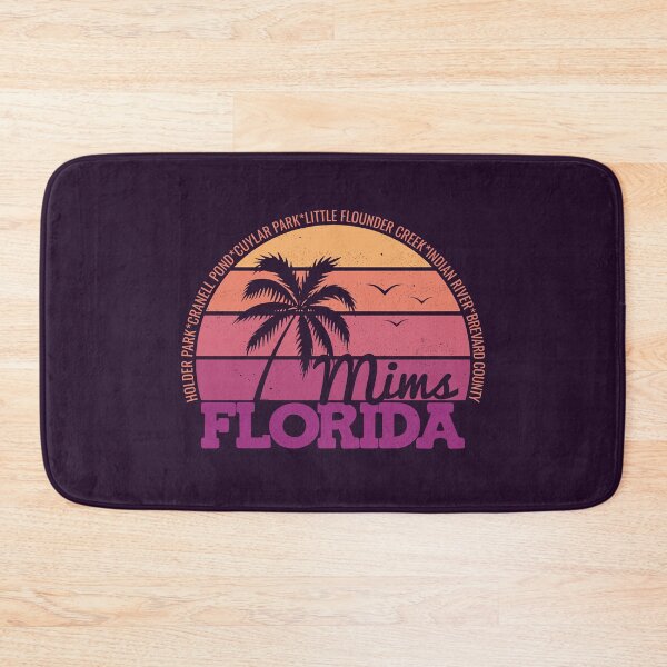 Item preview, Mims Florida Retro Sunset Local Pride Logo designed and sold by CRHPOD20.