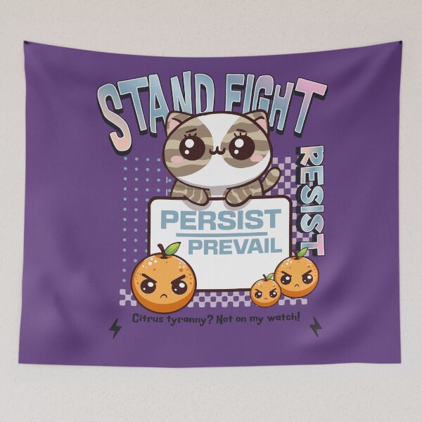 Item preview, Resist Persist Prevail designed and sold by BaffledSnout.
