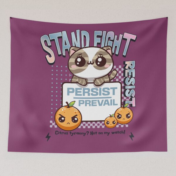 Item preview, Resist Persist Prevail designed and sold by BaffledSnout.