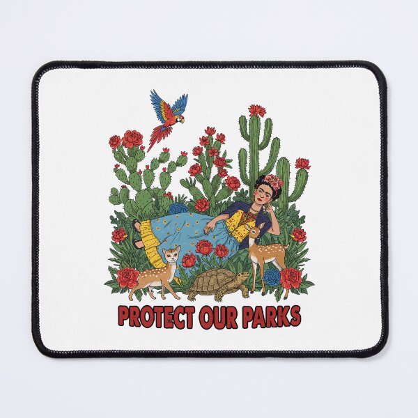 Artikelvorschau, SCHÜTZEN SIE UNSERE PARKS Frida Kahlo Blumen entworfen und verkauft von TeeARTHY.