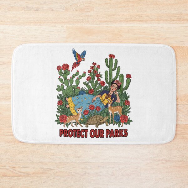 Item preview, PROTECT OUR PARKS Frida Kahlo Flowers  designed and sold by TeeARTHY.