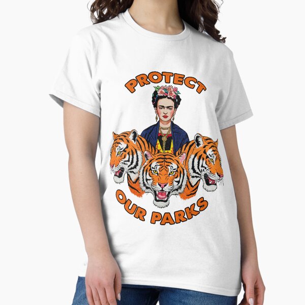 Item preview,  PROTECT OUR PARKS Frida Kahlo Flowers  designed and sold by TeeARTHY.