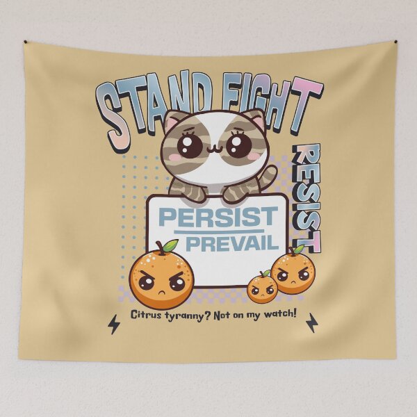 Item preview, Resist Persist Prevail designed and sold by BaffledSnout.