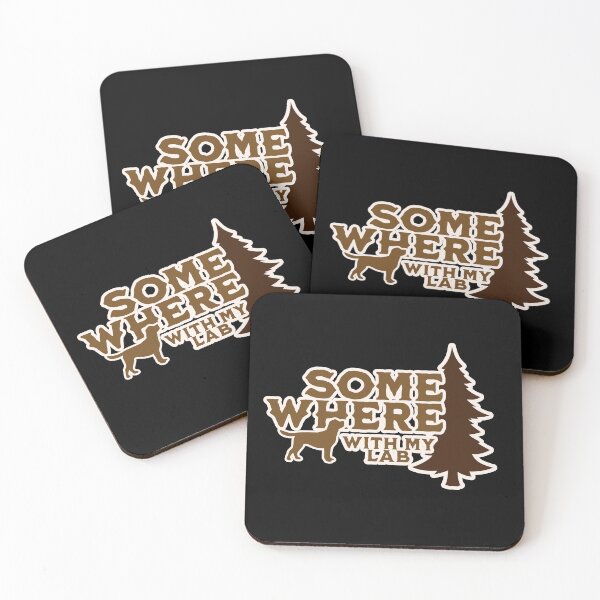 Item preview, Somewhere With My Labrador Camping Gift designed and sold by Guarddogdrive.