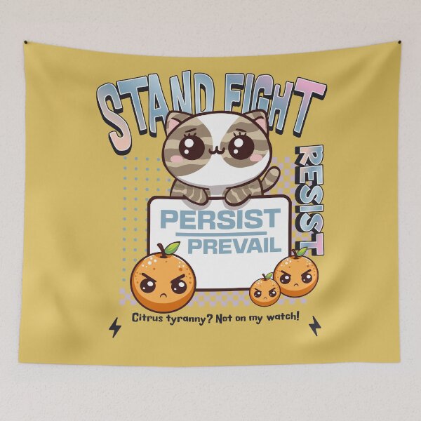 Item preview, Resist Persist Prevail designed and sold by BaffledSnout.