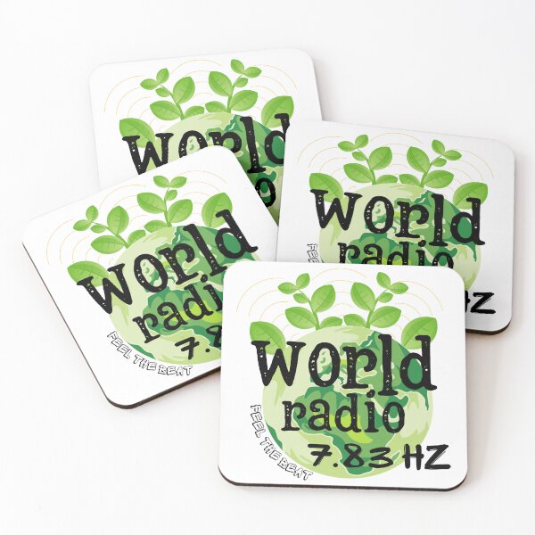 Item preview, World Radio 7.83 HZ Feel the Beat designed and sold by Sergio's Vibe Lab.