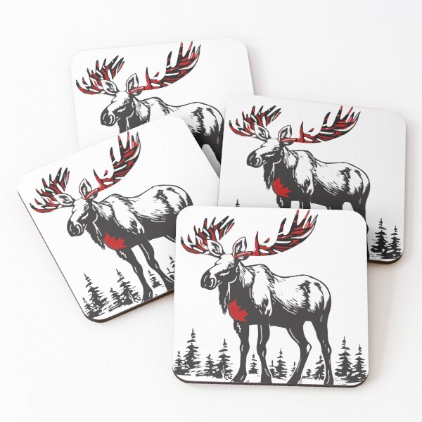 Item preview, Canadian Spirit Moose designed and sold by Silvered-Wings.