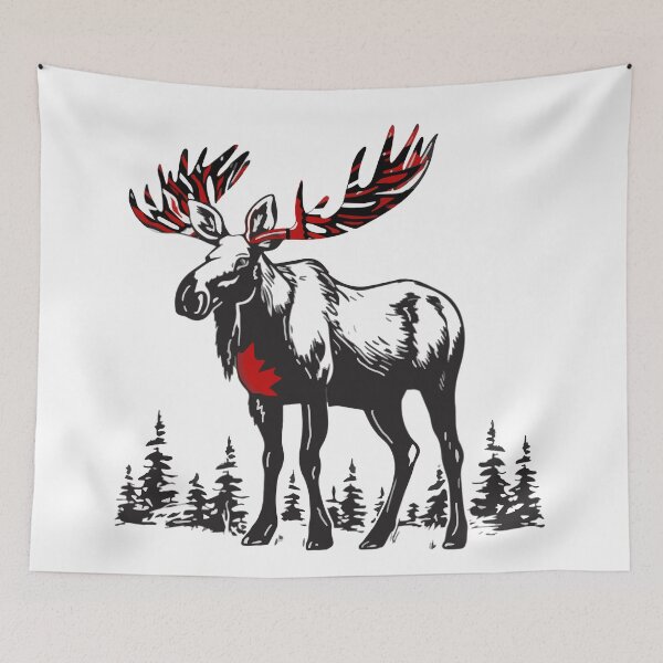 Item preview, Canadian Spirit Moose designed and sold by Silvered-Wings.