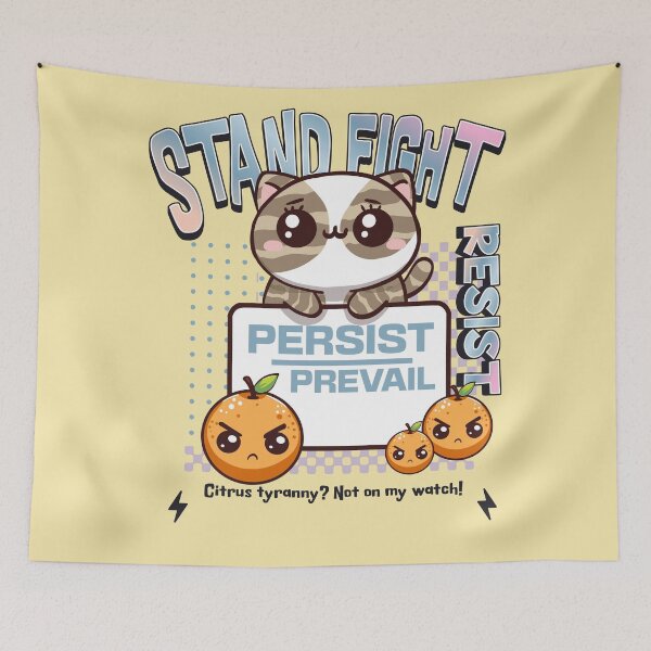 Item preview, Resist Persist Prevail designed and sold by BaffledSnout.
