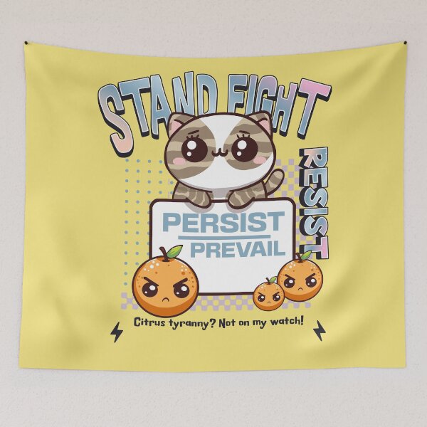 Item preview, Resist Persist Prevail designed and sold by BaffledSnout.
