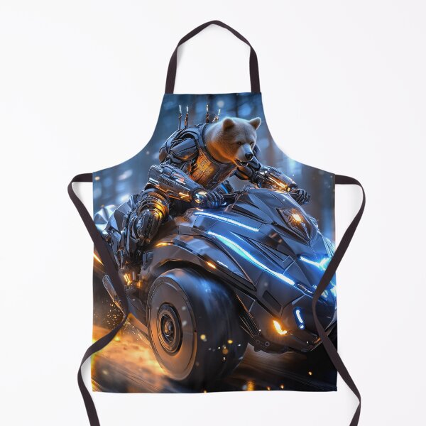 Item preview, Cyberpunk Bear Rider designed and sold by silp159.