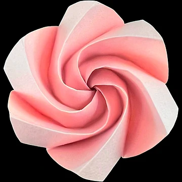 Artwork thumbnail, Origami flower by Meo Design