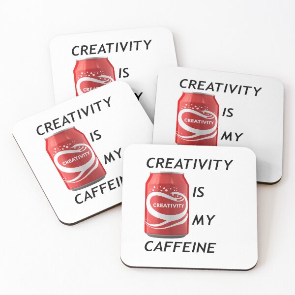 Item preview, Creativity Is My Caffeine For Sketch Ideas designed and sold by FWLKIT.