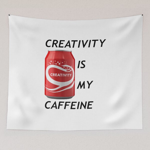 Item preview, Creativity Is My Caffeine For Sketch Ideas designed and sold by FWLKIT.