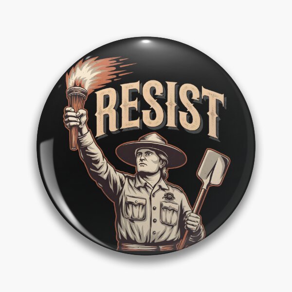 Item preview, resist national parks designed and sold by GogoGrove.