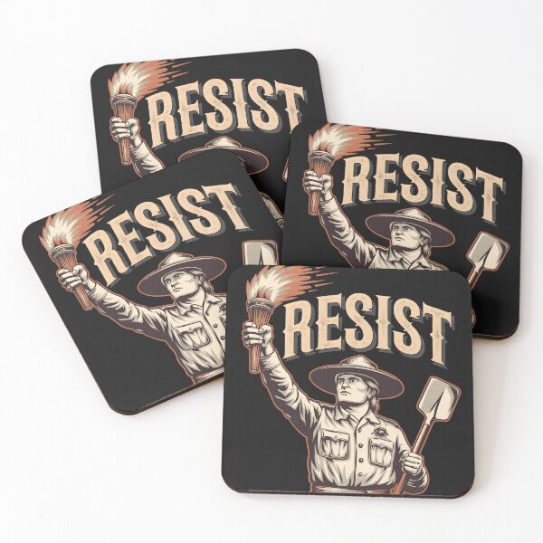 Item preview, resist national parks designed and sold by GogoGrove.