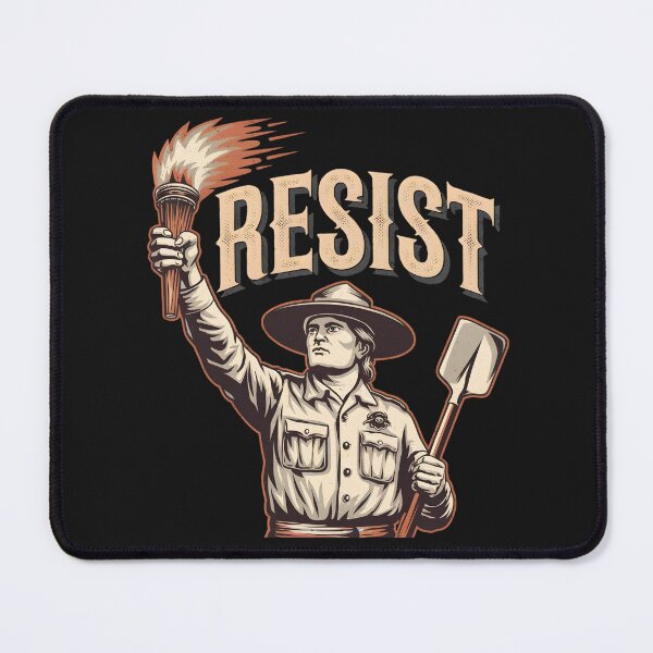 Item preview, resist national parks designed and sold by GogoGrove.