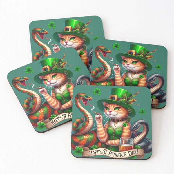 Item preview, Lucky Irish Cat  designed and sold by CAutumnTrapp.