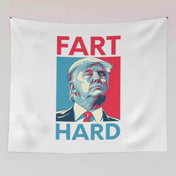Item preview, Fart Hard - Donald Trump designed and sold by BeerBro-Designs.